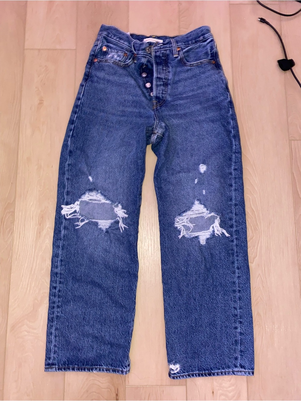 Levi’s dark wash jeans